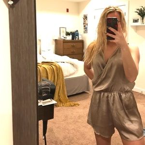 Tobi rose gold romper!! 🤍